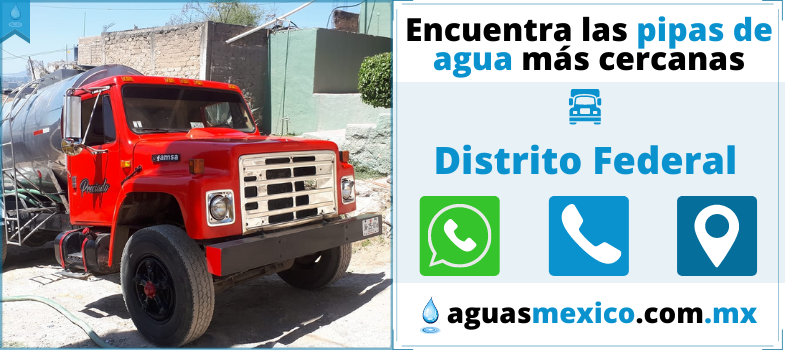 pipas de agua en Distrito Federal