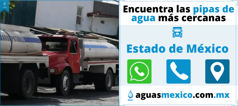 pipas de agua en Estado de México