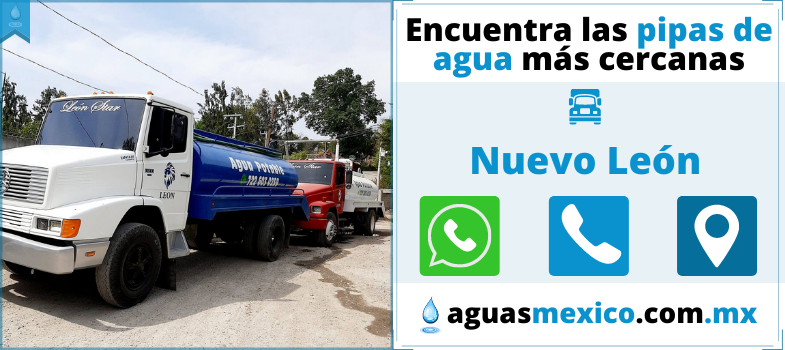 pipas de agua en Nuevo León