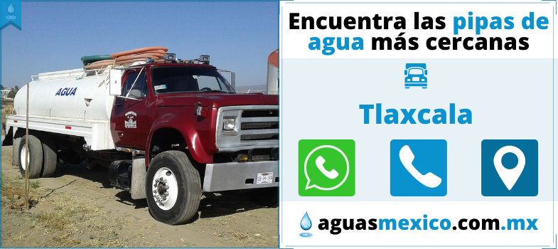 pipas de agua en Tlaxcala